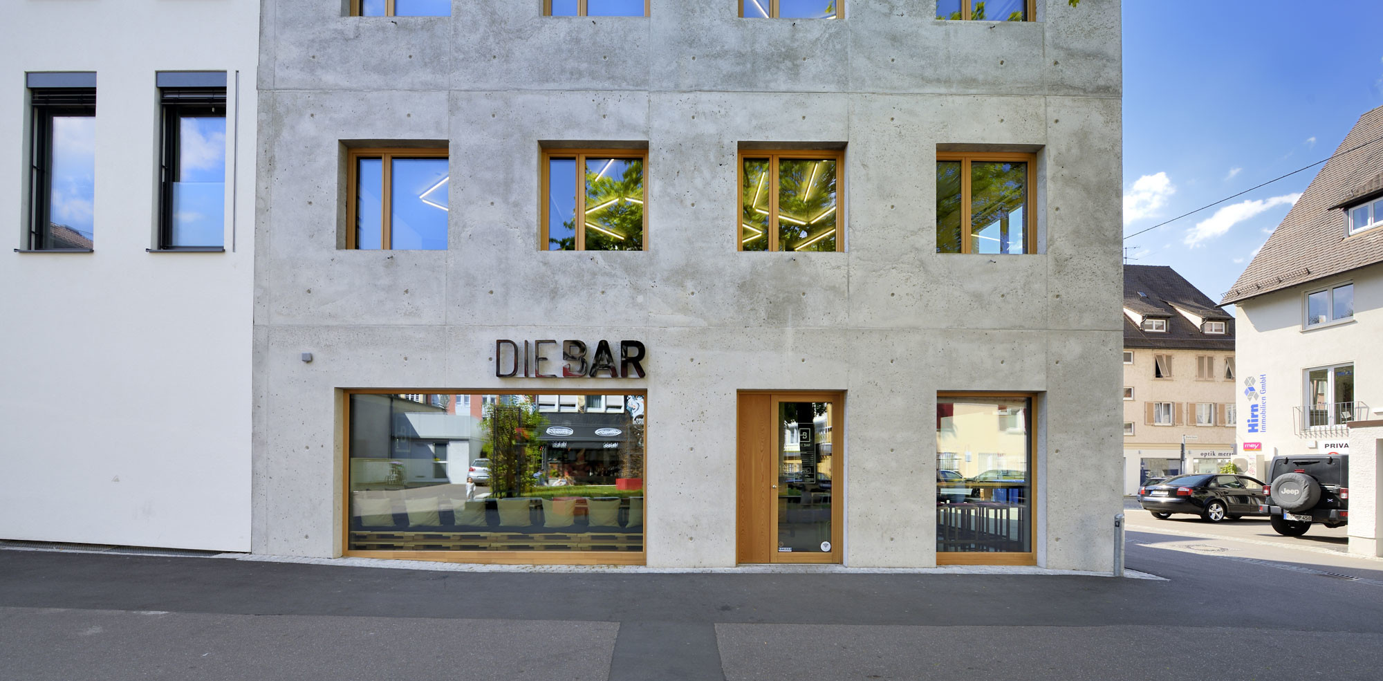 Eine Bar im Erdgeschoss soll dazu beitragen, mehr Laufpublikum anzulocken