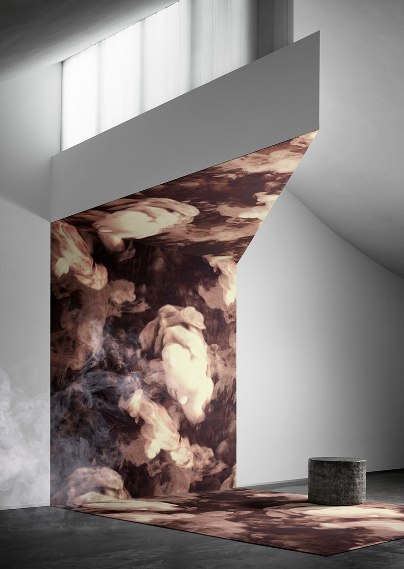 Rauchwolken wie Blumen: Londoner Gegensätze sind Vorbild der Teppichkollektion in sieben verschiedenen Designs