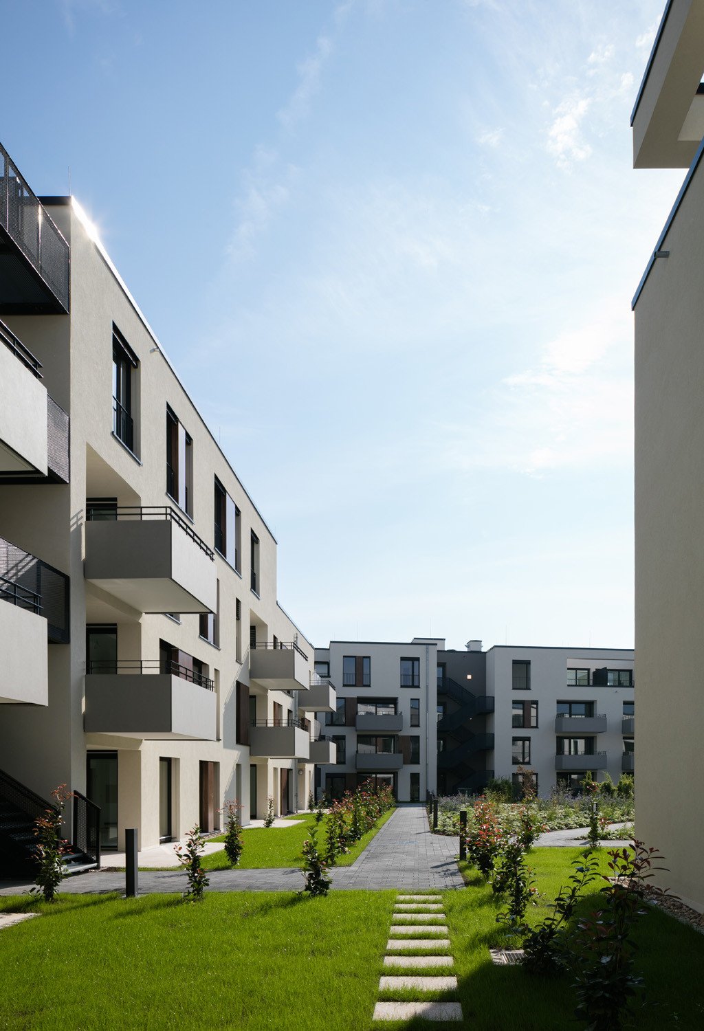 Stadtquartier Q6 Q7 In Mannheim Flachdach Wohnen Baunetz Wissen