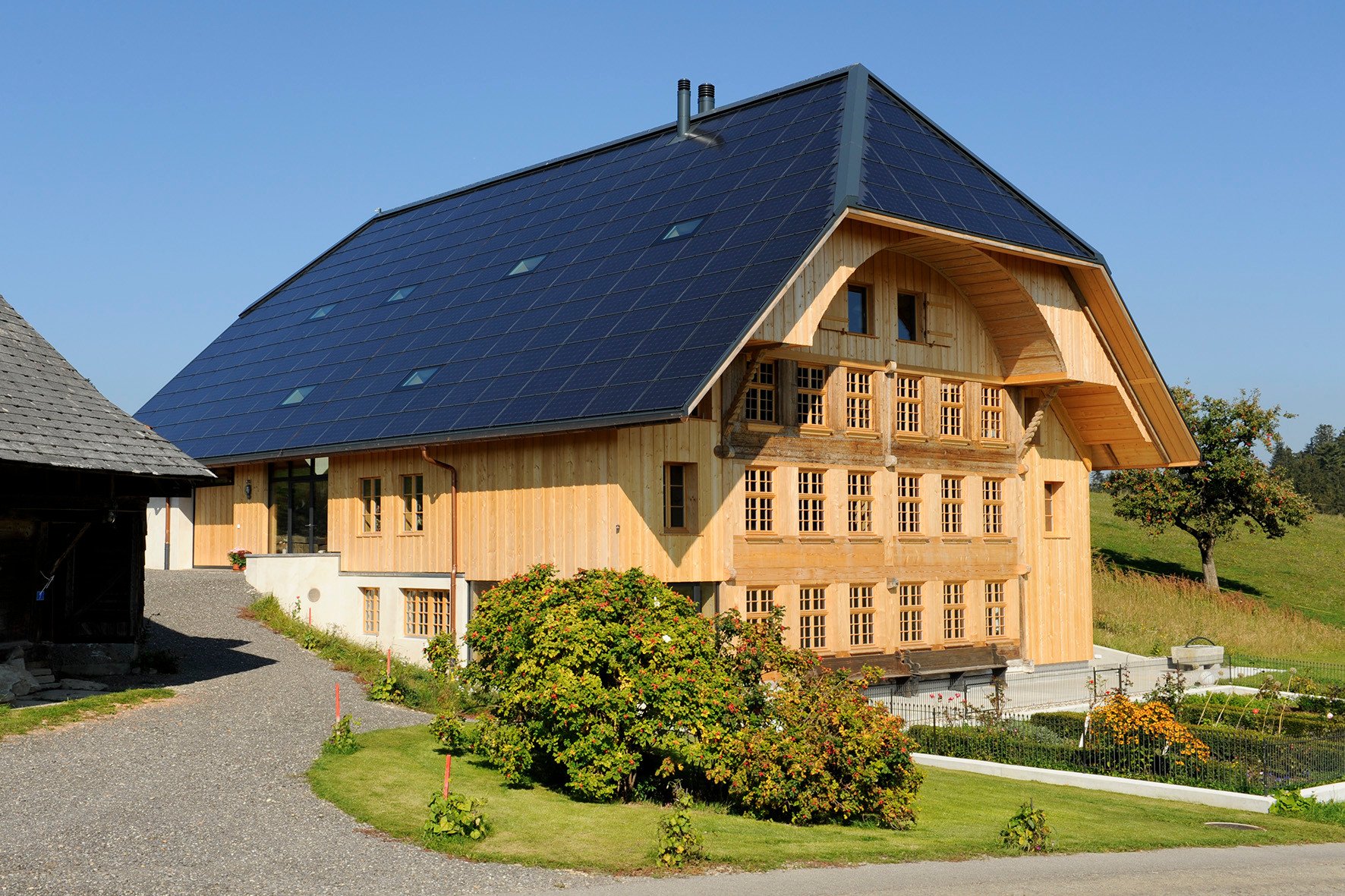 Glaserhaus im Emmental Gebäudetechnik Wohnen