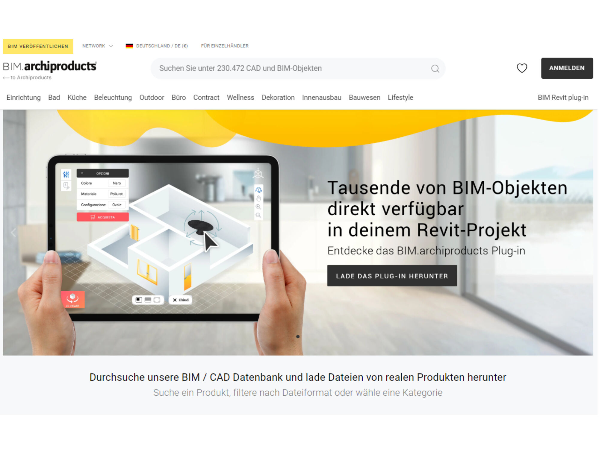 BIM-Objektdatenbanken