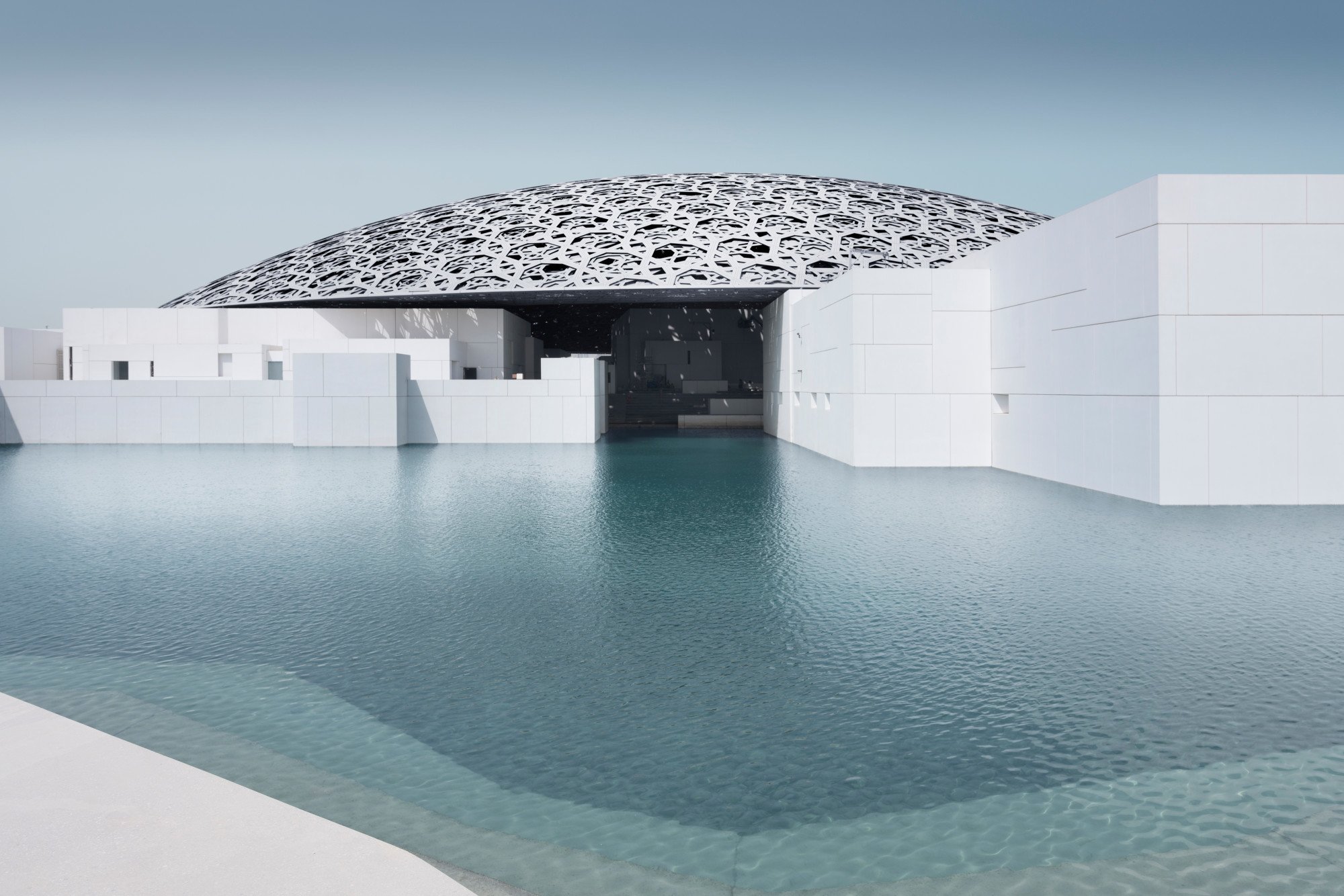 Museum Louvre Abu Dhabi Glas Kultur Baunetz Wissen