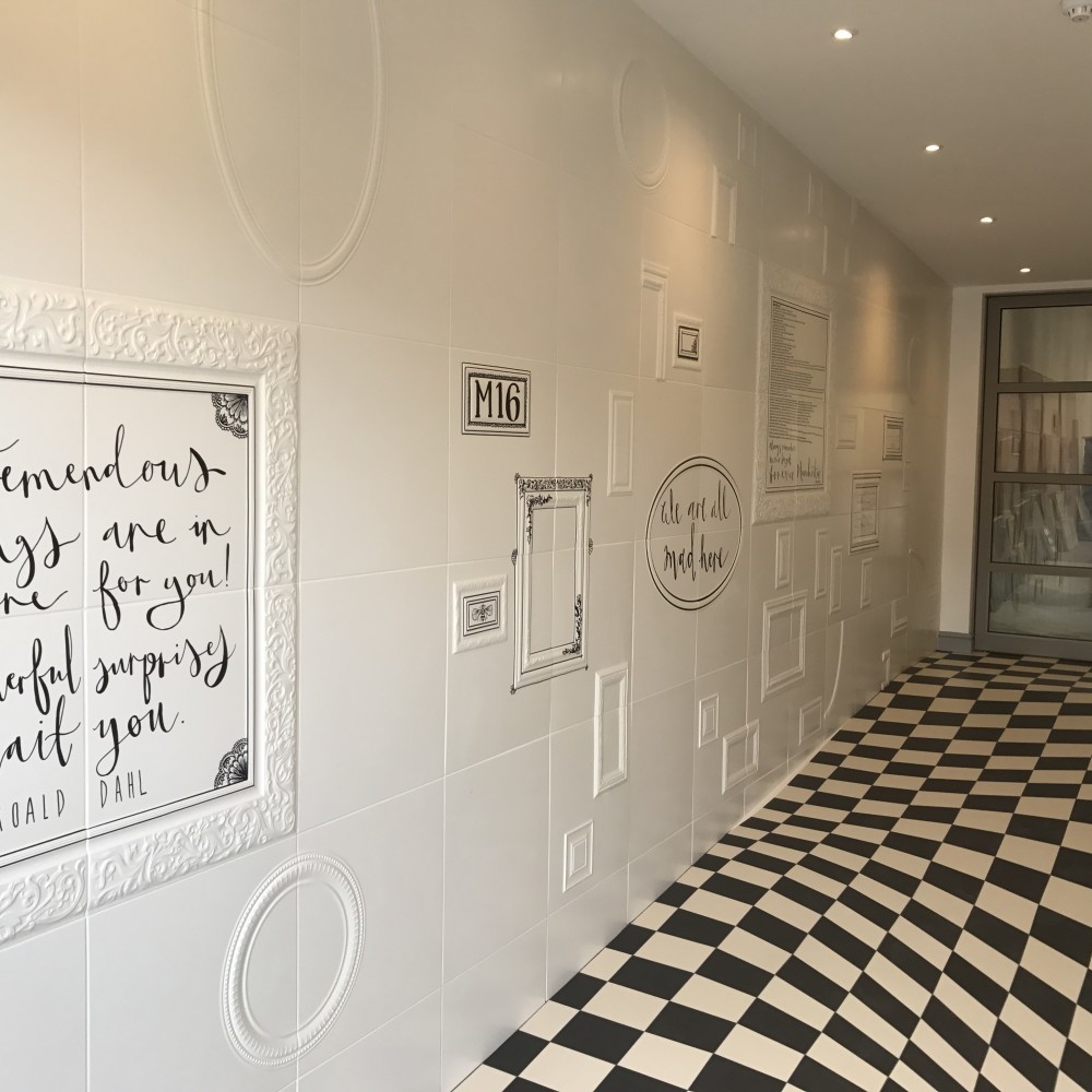 Illusionistischer Fliesenboden | Fliesen und Platten | News/Produkte