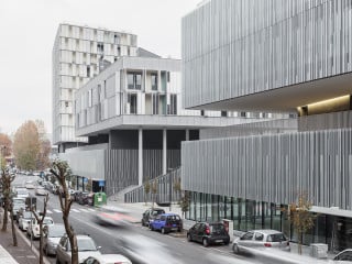 Die Città del Sole vom Architekturbüro Labics wurde auf dem Areal eines ehemaligen Busdepots in Rom errichtet
