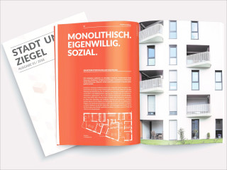 Der Schwerpunkt der Erstausgabe des neuen Magazin Stadt und Ziegel 01/2018 liegt auf den Themen Verdichtung, Konversion und Aufwertung