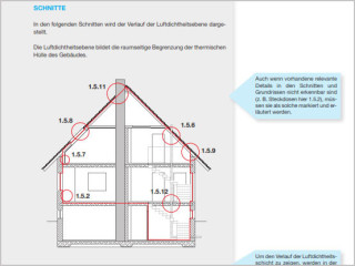 Planungshilfe zum Luftdichtheitskonzept