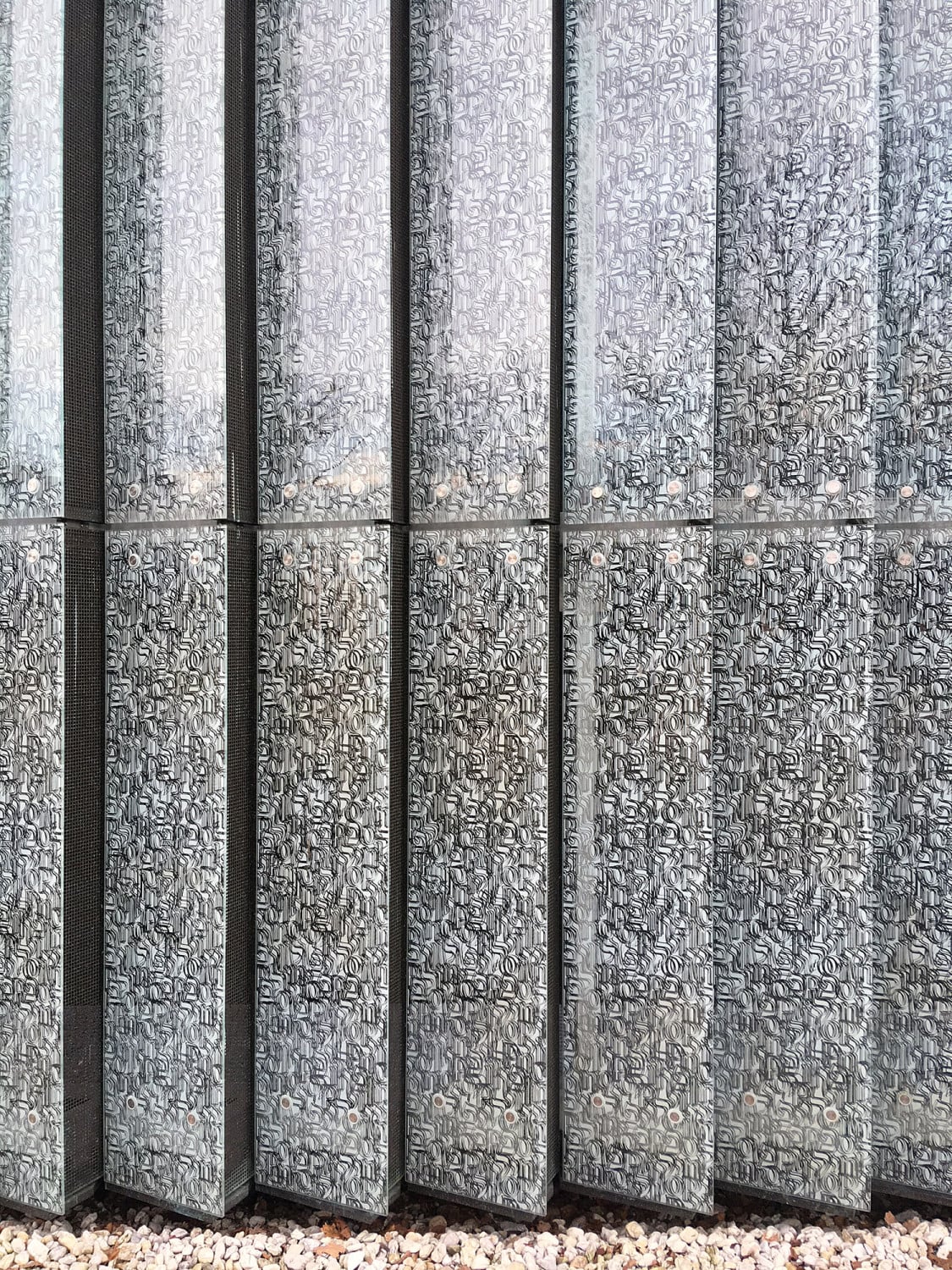 Polin Museum der Geschichte der polnischen Juden in Warschau Glas