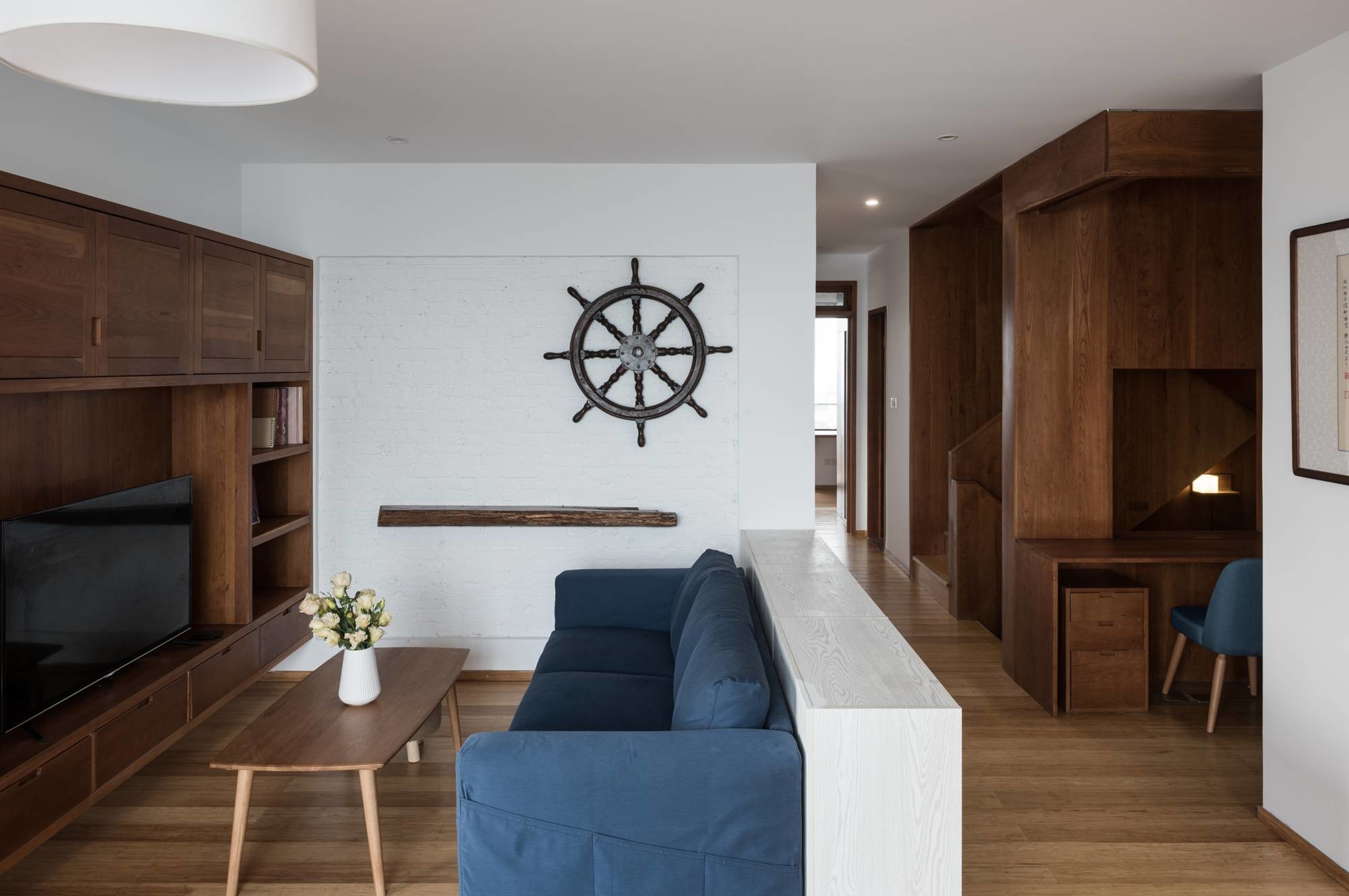 Umbau Und Sanierung Eines Wohnhauses In Beijiaocun Geneigtes