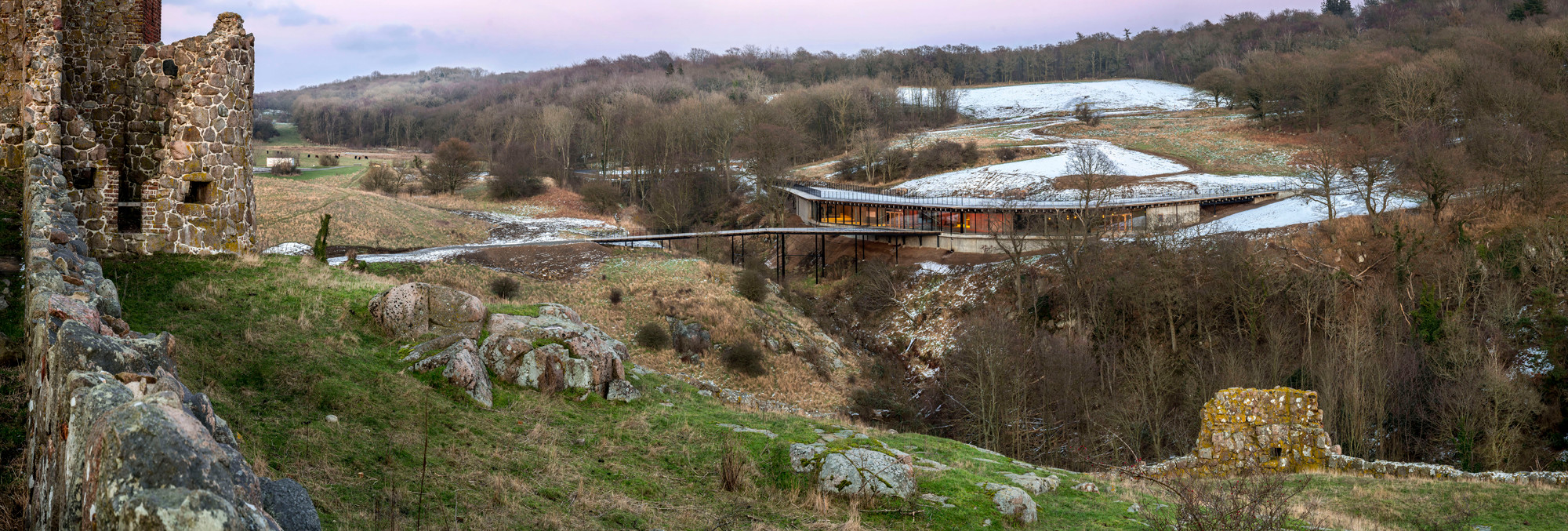 Arkitema Architects entwarfen zusammen mit Christoffer Harlangn den unaufdringlichen Neubau 