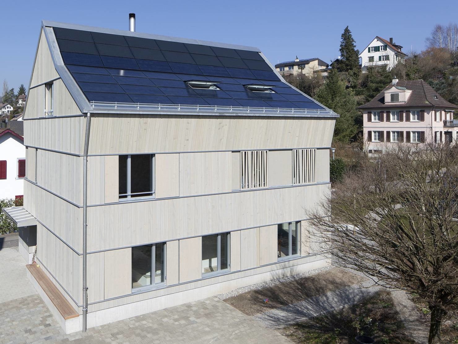 Das Montagesystem Solrif eignet sich für Neigungen zwischen 10 und 70°