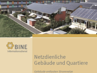 Das BINE-Themeninfo „Netzdienliche Gebäude und Quartiere“ stellt Konzepte für netzreaktive Gebäude vor