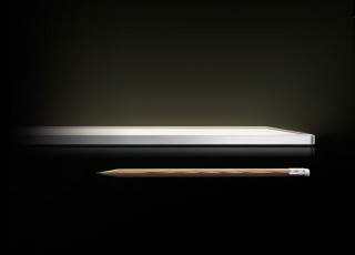Die Leuchten der OLED-Serie sind ohne Betriebsgerät nur sieben Millimeter dünn
