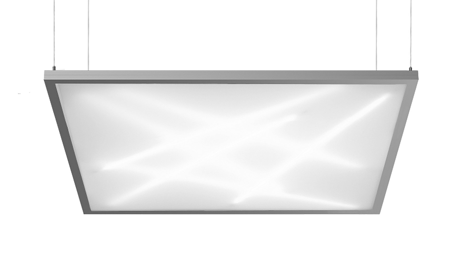 Bei dem Modell Linar Micado Q-HGI sorgt eine satinierte Acrylglasscheibe für Entblendung und eine diffuse Lichtverteilung