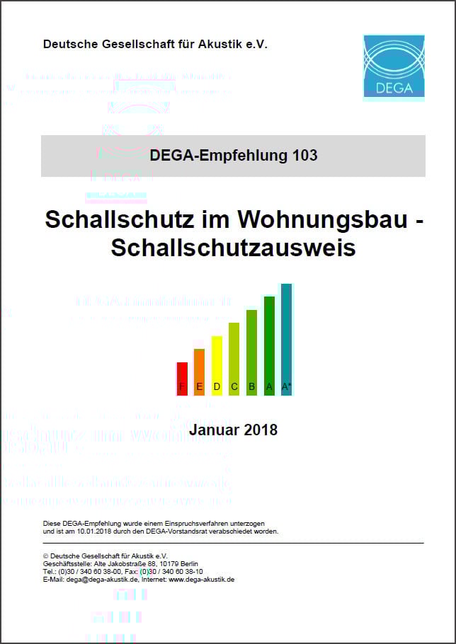 Schallschutz im Wohnungsbau – Schallschutzausweis