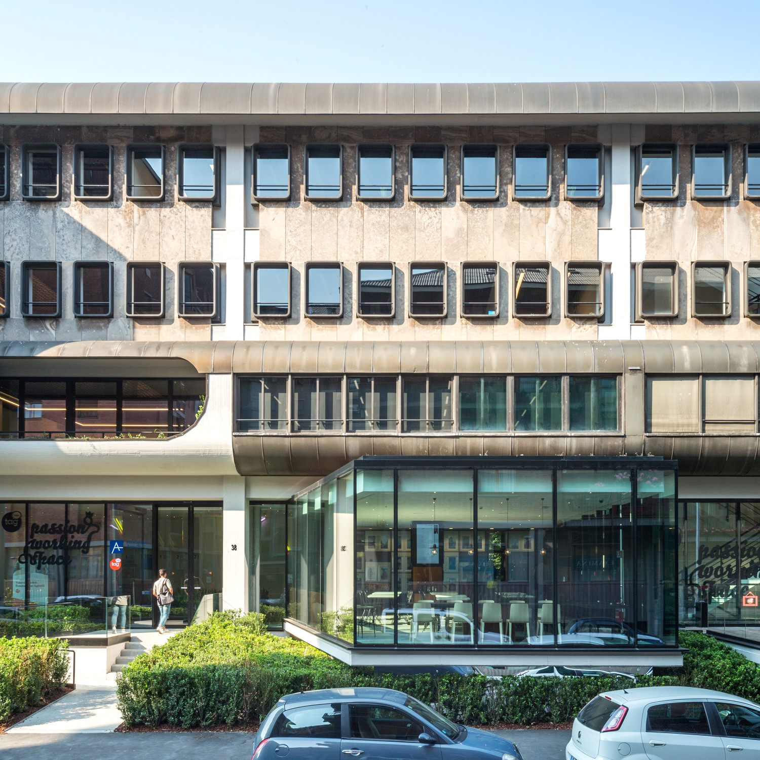 Der voluminöse Anbau wurde von Enkel und Stiftungsgründer Gianni Agnelli 1966 iniitiert