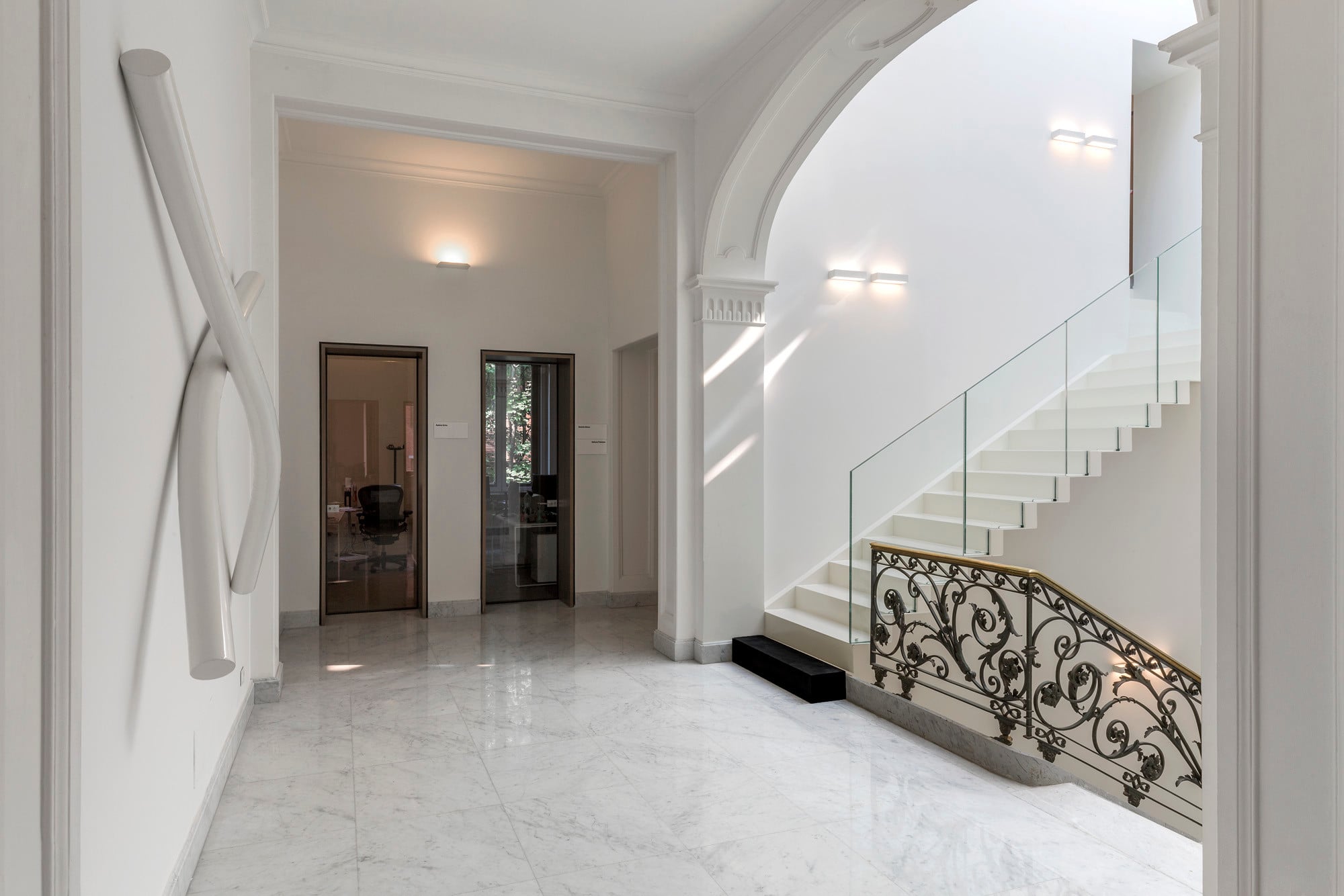 Modernisierung der Fondazione Agnelli in Turin Elektro Büro/Gewerbe