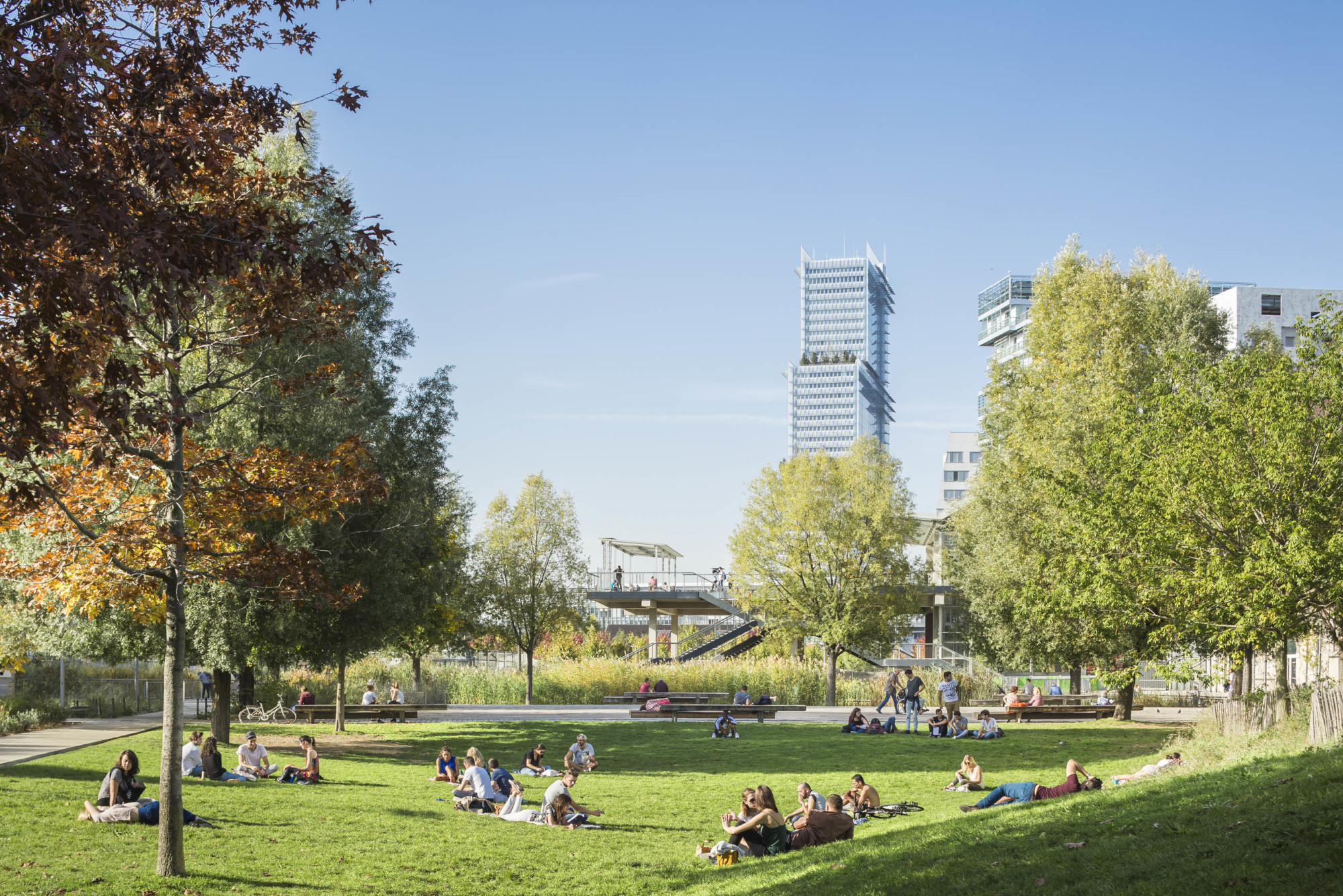 Ansicht vom Martin-Luther-King-Park