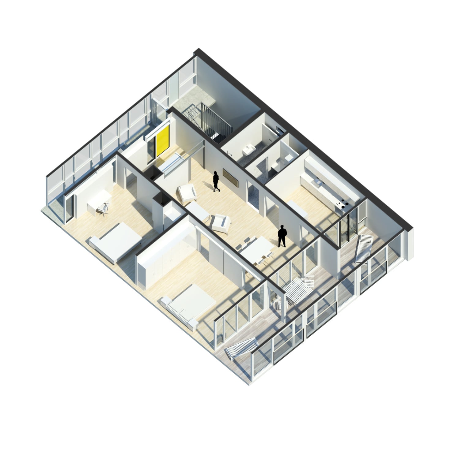 Wohnhochaus Magisterparken in Aaalborg | Fassade | Wohnen | Baunetz_Wissen