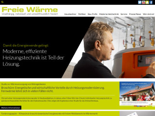 Webseite Freie Wärme