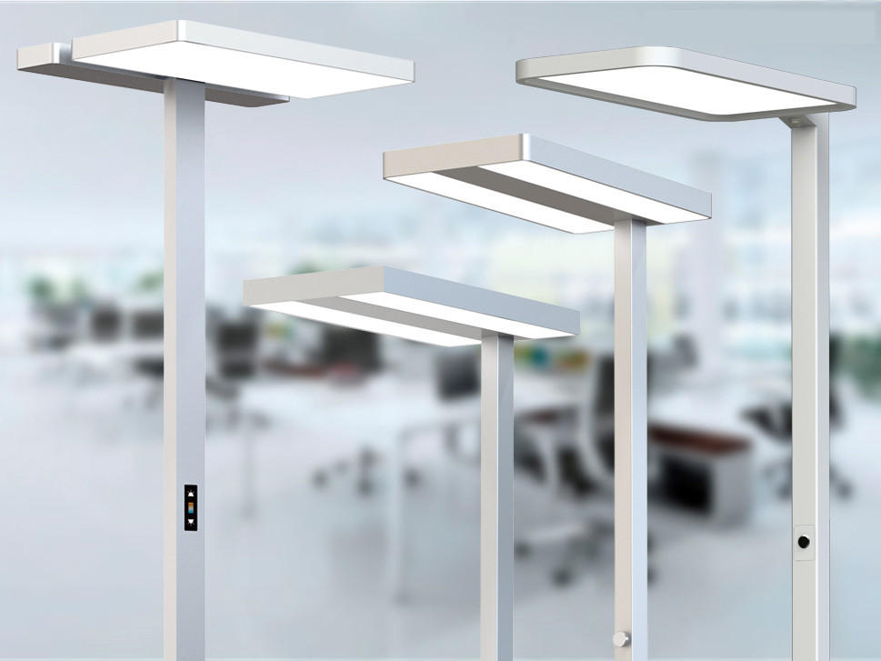 LED-Stehleuchten für blendarme Beleuchtung