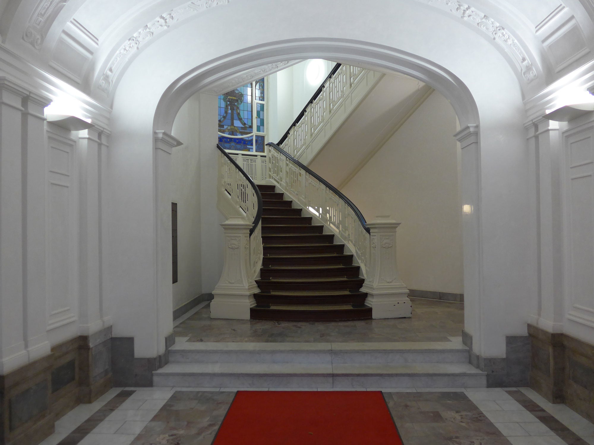 Lichtwirkung von Uplights