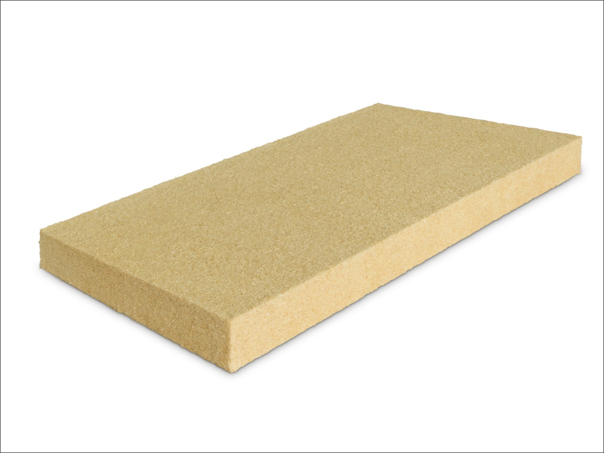 Verhältnismäßig schlanke Dach- und Wandaufbauten und wohngesundes Bauen sind mit der flexiblen Holzfaserdämmmatte Steicoflex 036 möglich.