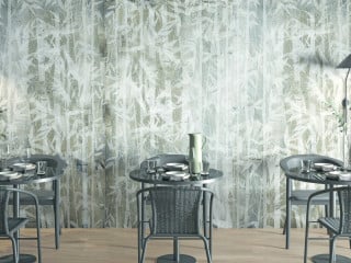 Fliesen und Platten als Leinwand-Ersatz: Bei fuoriformato lässt die Target-Gruppe von professionellen Designern entworfene Oberflächenfinishes mit kunsthandwerklichen Techniken auf die Feinsteinzeug-Platten aufbringen