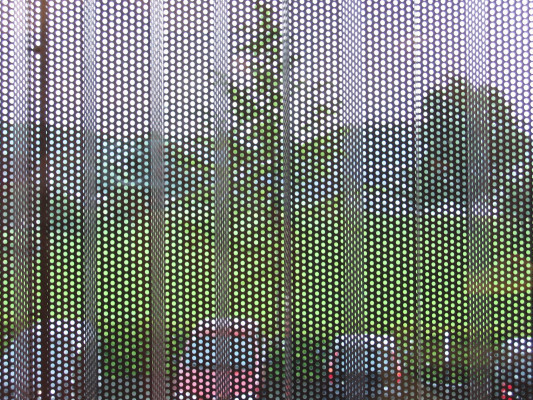 Perforation der Fassade