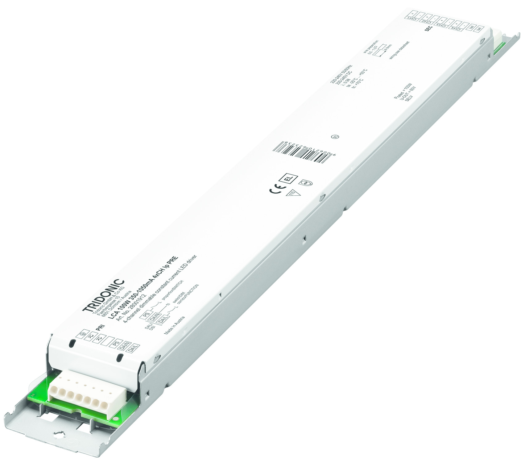 Konstantstrom-LED-Treiber (dimmbar 2-Kanal DALI DT6 )