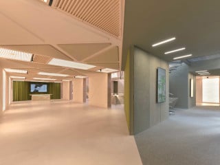 Der Architekt Didier Faustino hat in Gent ein Entree für ein Kongresszentrum entworfen, das in einem Bestandsbau von 1906 untergebracht ist.