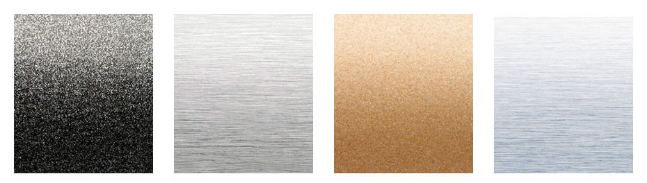 Mit Horizontal-Jalousien in Metallic-Oberflächen lassen sich glänzende Akzente setzen 