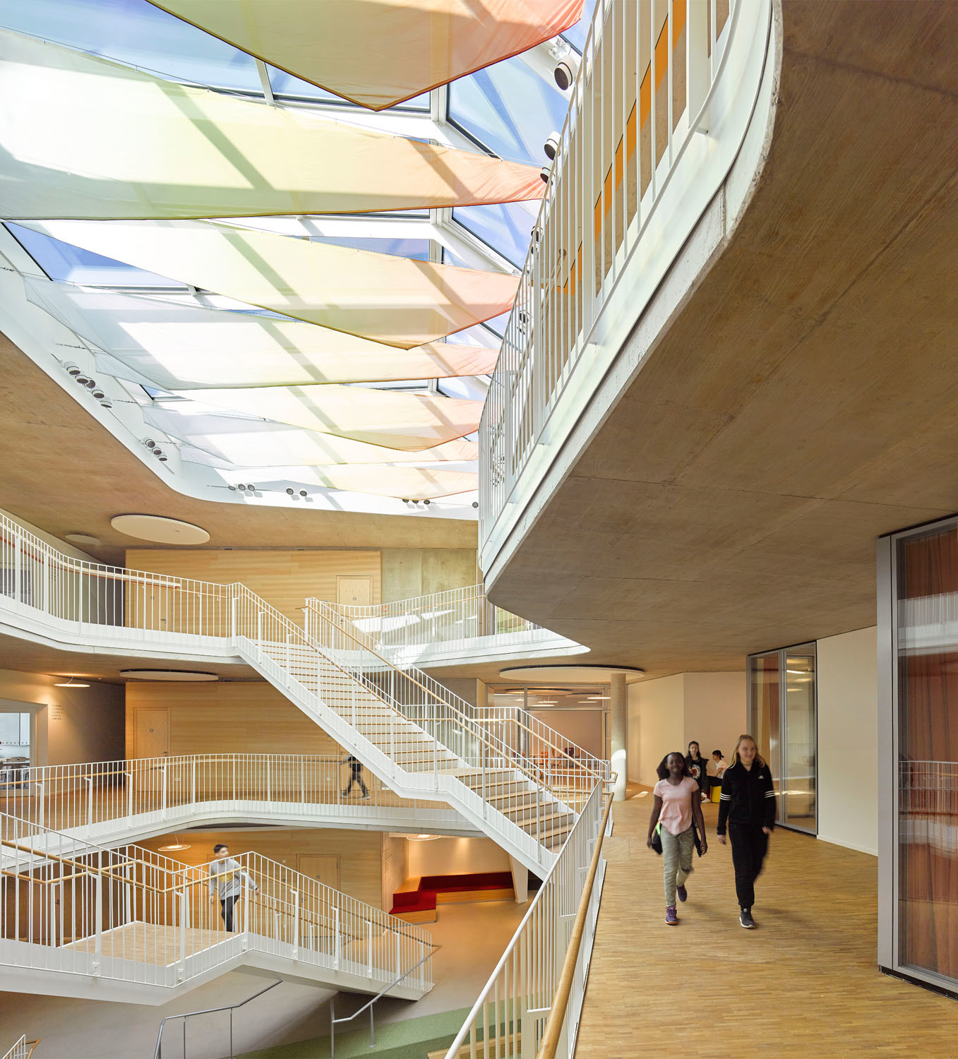 anna proll mittelschule in gersthofen dammstoffe kultur bildung baunetz wissen