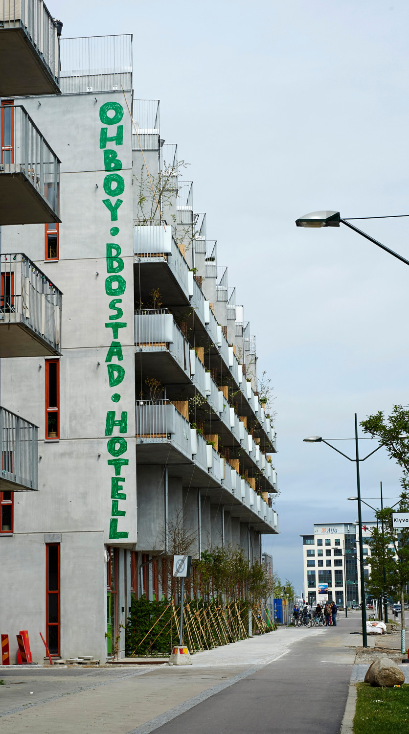 Trotz Fertigteilbauweise erinnert das Gebäude nicht an einen typischen Plattenbau