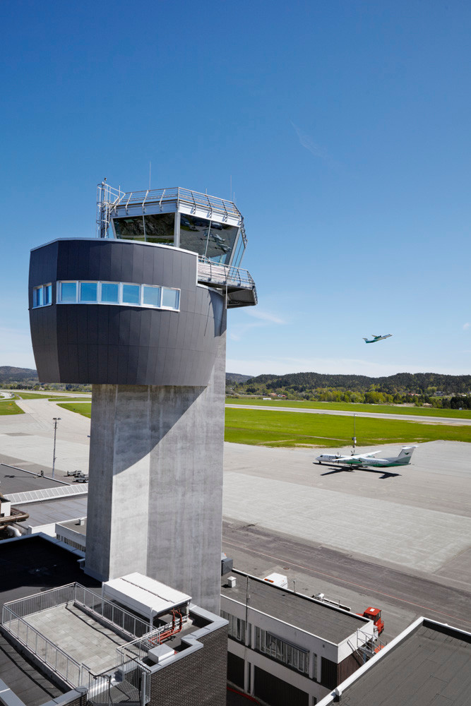Ausführungsbeispiel Flughafen Kristiansand (Norwegen)