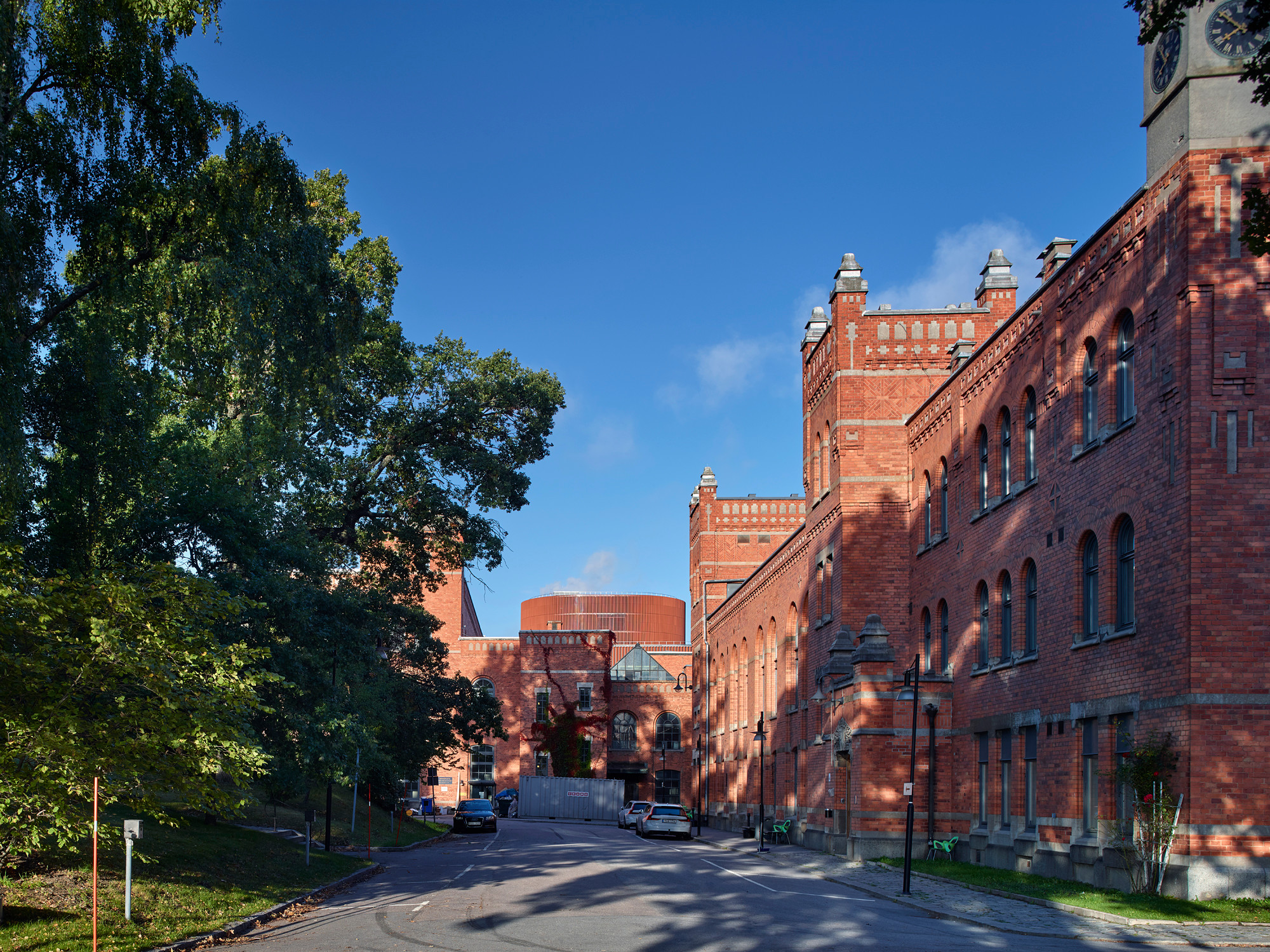 Der Neubau ist die Erweiterung eines bestehenden Kraftwerks