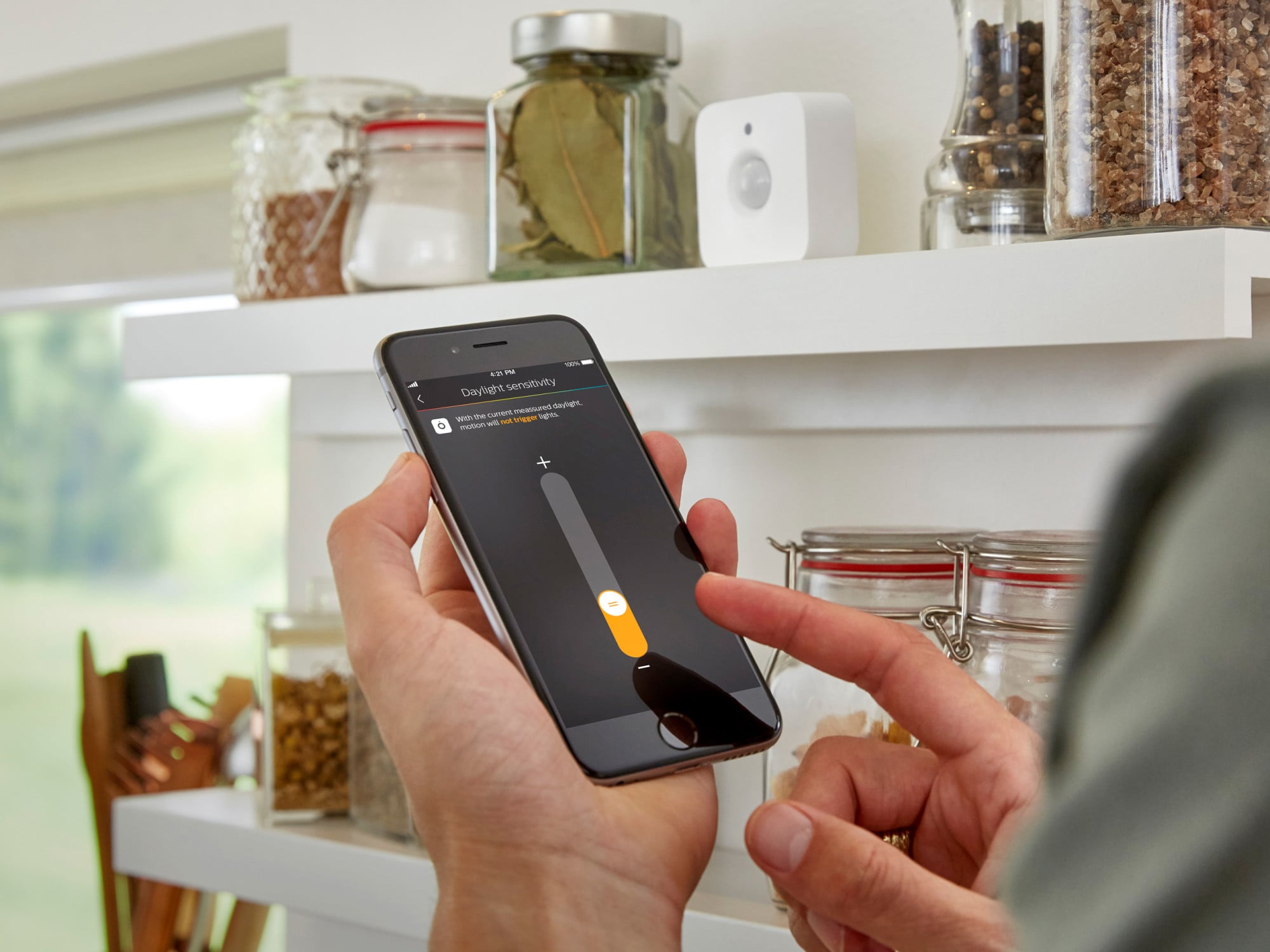 Philips Hue ist ein mit Hilfe einer App kabellos steuerbares LED-Beleuchtungssystem