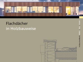 Flachdächer in Holzbauweise