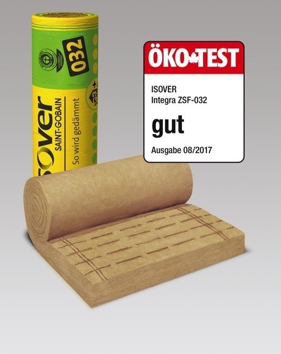 Als besonders ökologischer Dämmstoff ergänzt er die Zwischensparrendämmung Integra ZSF-032 des gleichen Herstellers