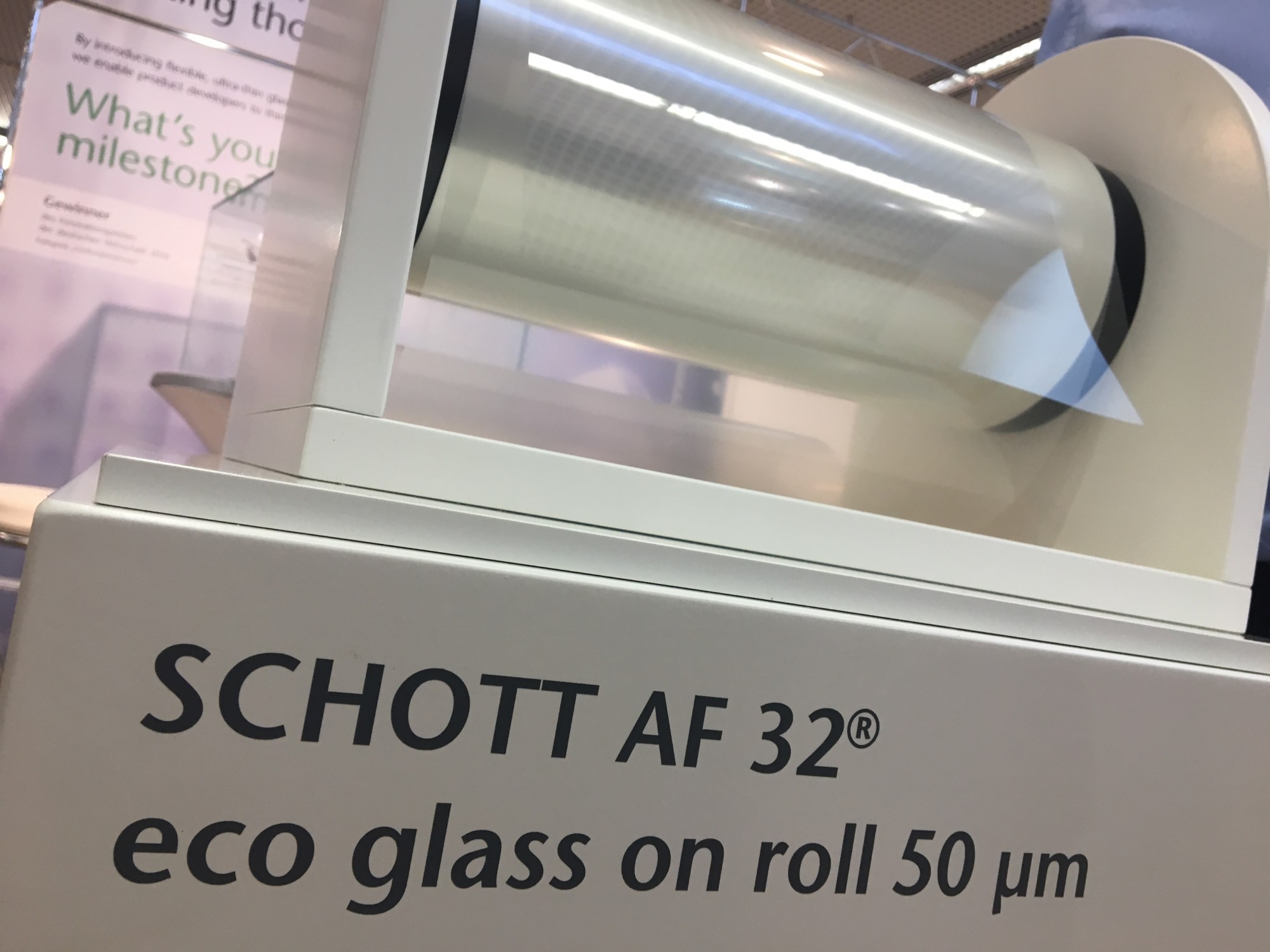 Glas von der Rolle: Ultradünnglas 