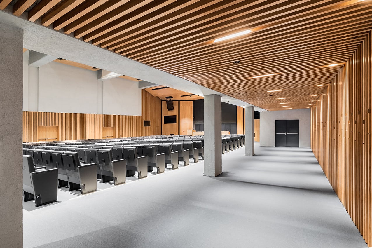 Aula Magna LUISS in Rom | Akustik | Kultur | Baunetz_Wissen