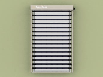 Hersteller Solargaps bringt mit der SGV1 nach eigenen Angaben die erste Solar-Jalousie auf den Markt.