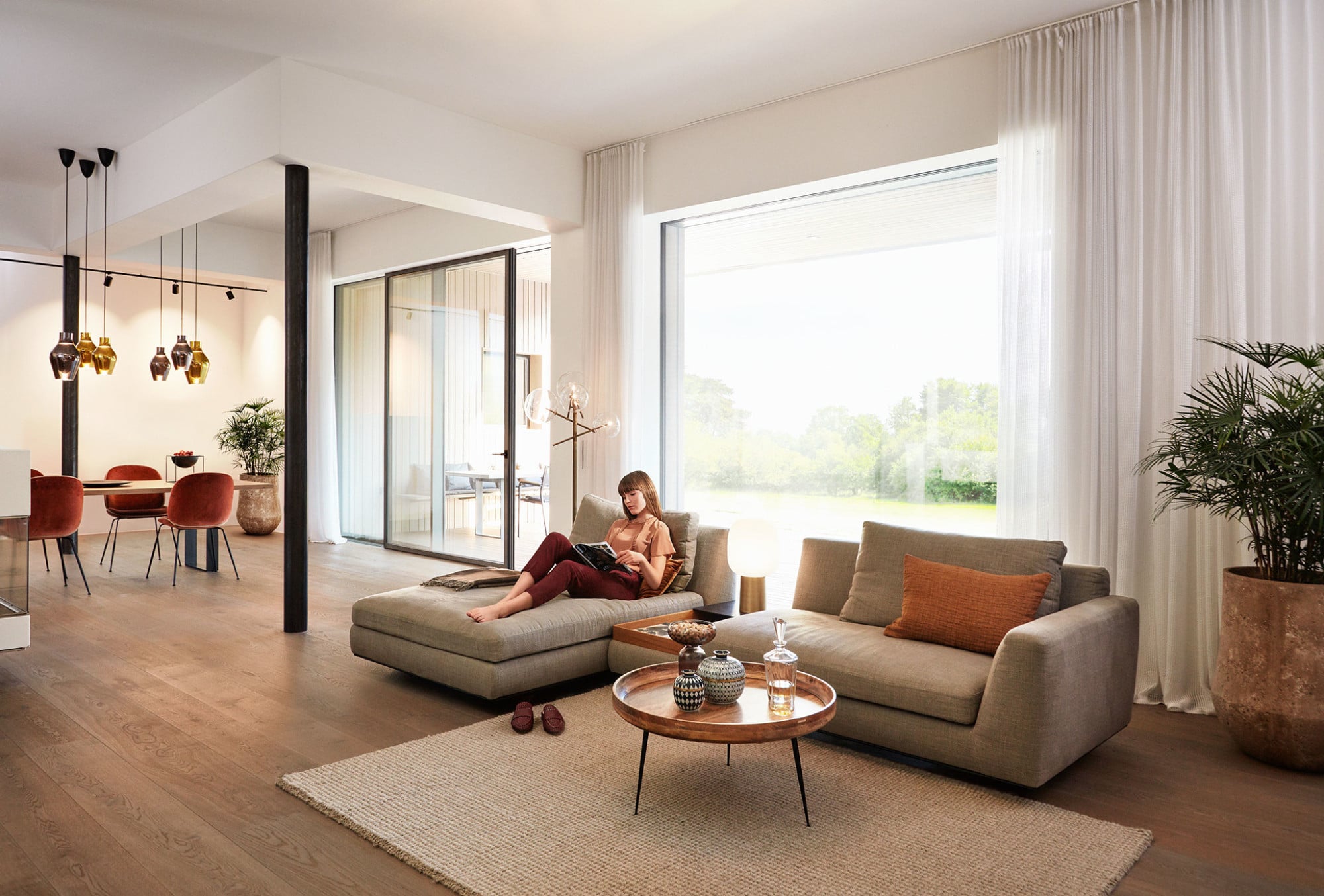 Erhältlich sind die Profile als Fenster, Terrassentür, Schiebetür oder Fixteil.