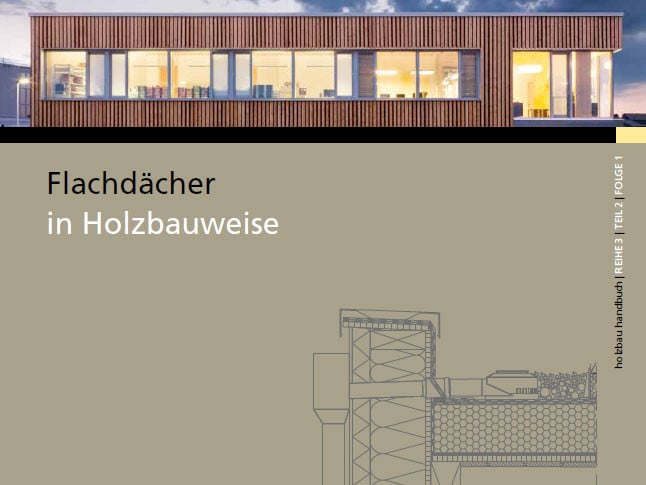 Flachdächer in Holzbauweise