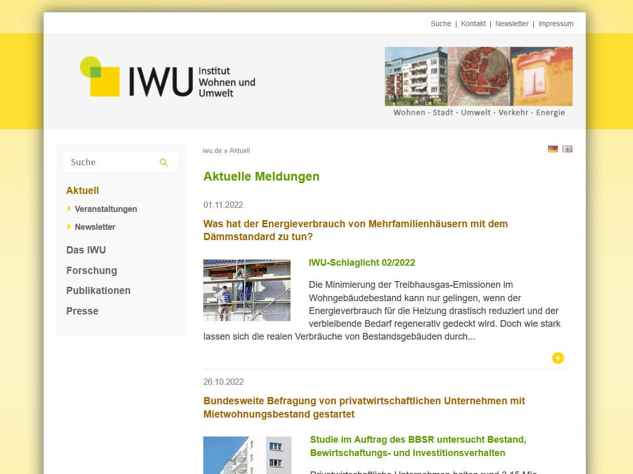 Institut für Wohnen und Umwelt
