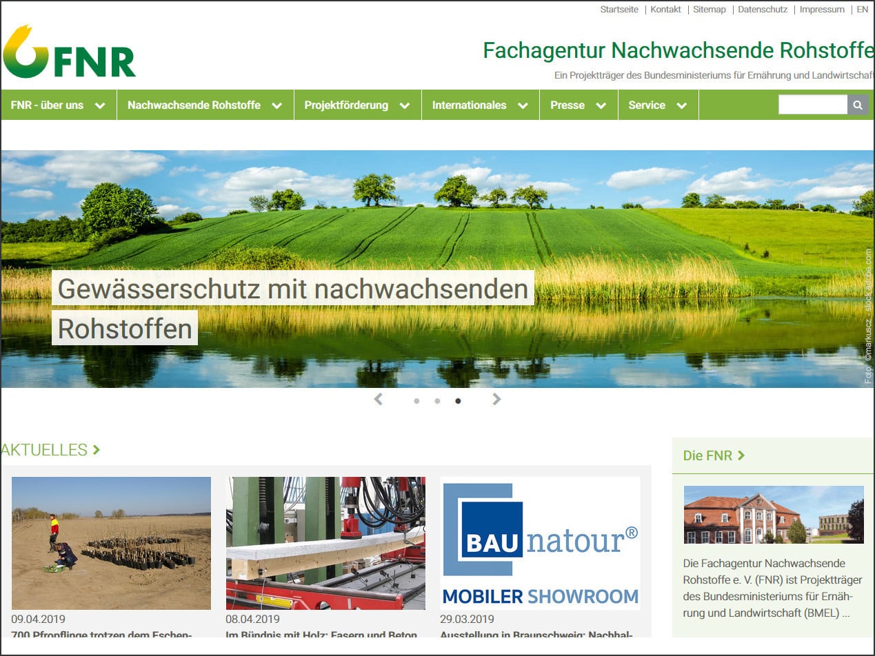 Fachagentur Nachwachsende Rohstoffe (FNR)