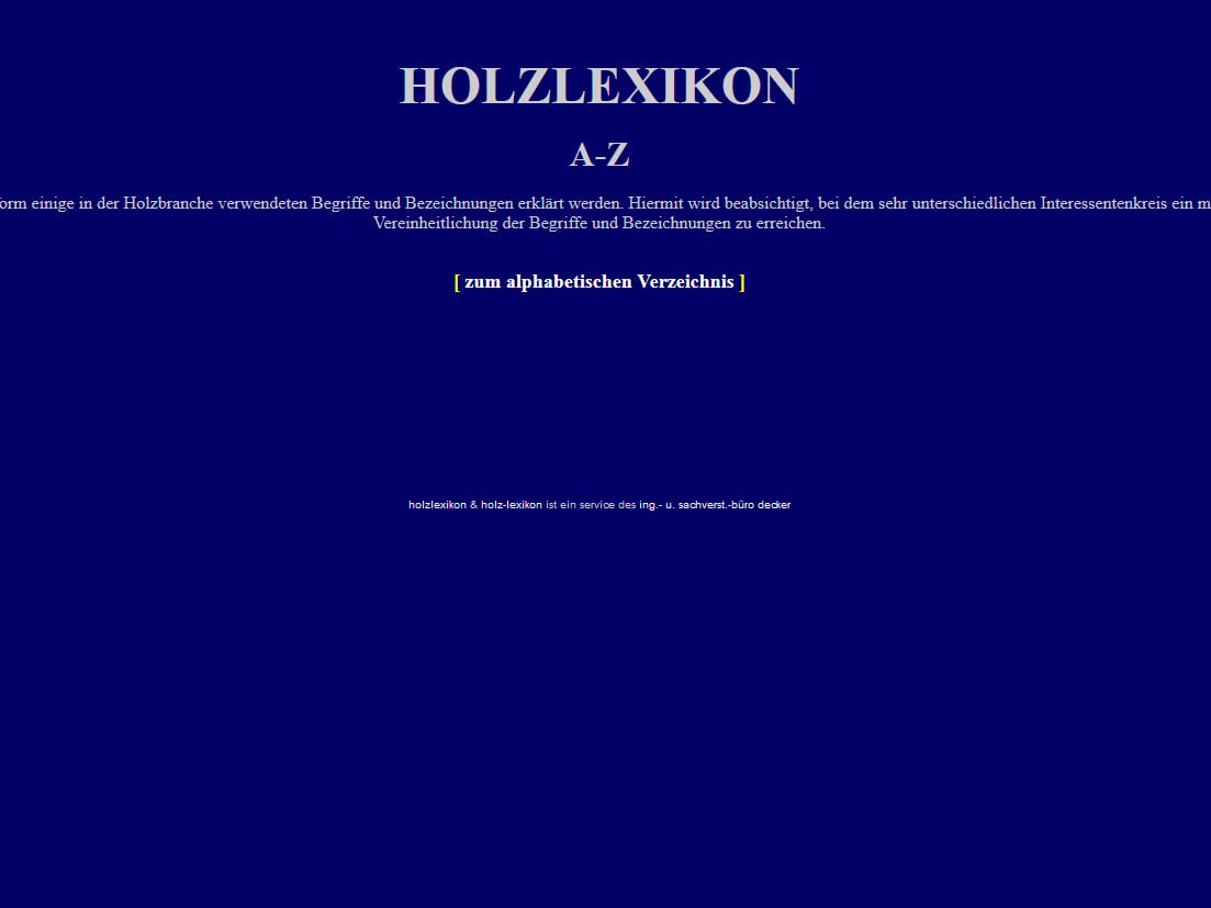 Holzlexikon
