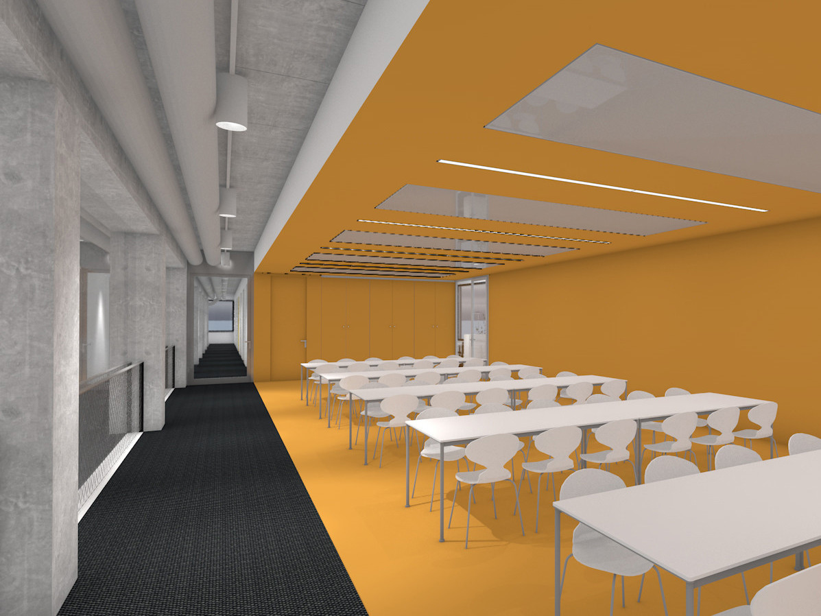 Ein mit BIM geplantes Projekt von ARP ArchitektenPartnerschaft, das momentan realisiert wird, ist der Erweiterungsbau für die auf Fluidtechnik spezialisierte Firma Bürkert am Standort Menden bei Dortmund. 