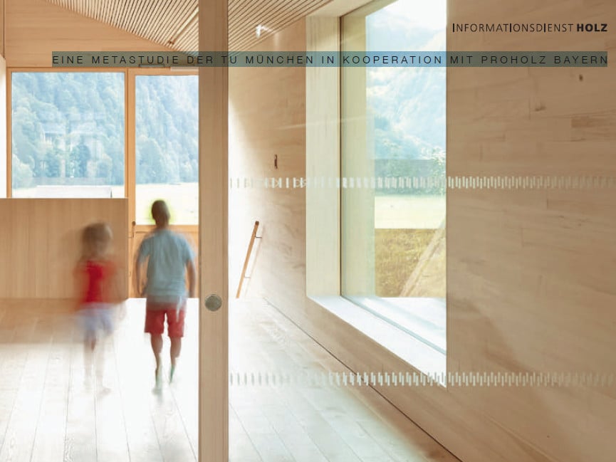 Gesundheitliche Interaktion von  Holz – Mensch – Raum