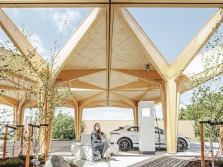 Ladestation für Elektroautos in Fredericia