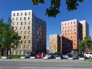 Studentenwohnheim Moholt 50|50 in Trondheim